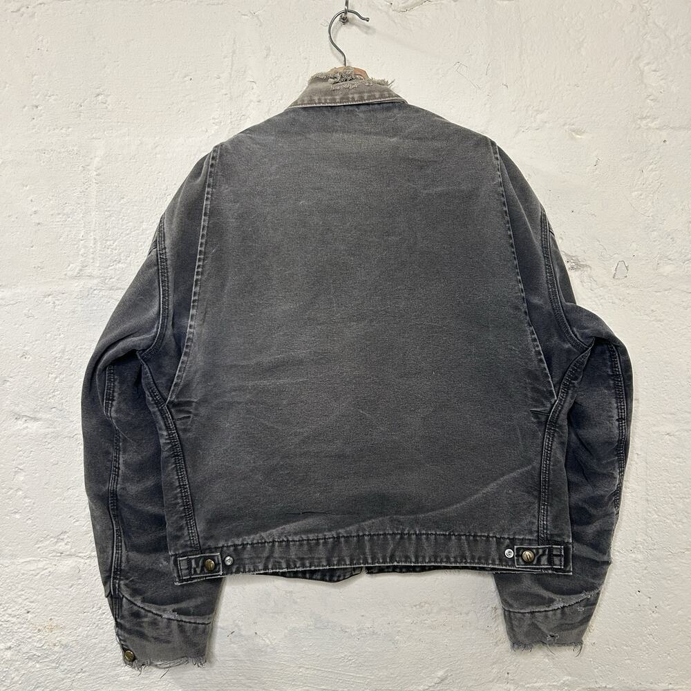 Vintage Carhartt Blanket-Lined Detroit Jacket “Petrol” J97 - Picture 2 of 16